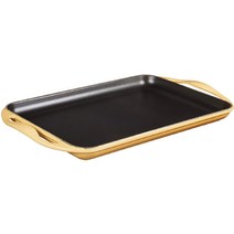 Le Creuset 르쿠르제 그릴팬 애나멜 캐스트 사각 스키니 그릴, 1개, 13 x 8.5 inch