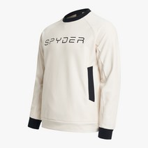 [스파이더 공식 아울렛] 유니섹스 프론트 레터링 로고 맨투맨 SPGWCNRL332UIVY