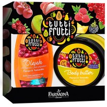 파모나 파파야 앤 타마릴로 바디케어 샤워젤 425ml + 바디버터 200ml 세트, 1세트