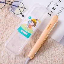 봉고데기 뿌리불륨고데기 미니 뽕 헤어 롤 미니 헤어 스트레이트너 전기 세라믹 골판지 컬링 아이언 컬러, 03 yellow B_02 미국