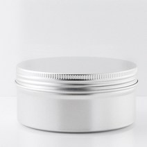 [더위치]150ml 실버틴케이스 200개 박스 도매가 알루미늄용기 크림용기 캔들용기