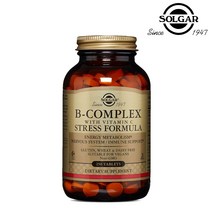 솔가 SOLGAR B-Complex with Vitamin C 비타민B, 250정
