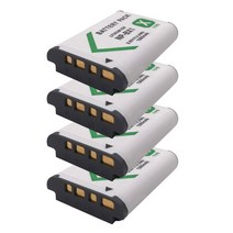 1350mAh NP BX1 NP-BX1 소니호환 ZV-1F ZV1 FDR-X3000R X3000 RX100 AS300 HX400 HX60 WX350, 4 Pcs Battery, 04 4 Pcs Battery