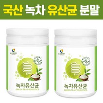 녹차유산균 프로바이오틱스 분말 가루 파우더 2통 락토바실러스 비피덤 람노수스 식물성 프라토올리고당 함유 루테리 김치 유산균 장건강 먹이 플란타럼 균주 발효 부모님 여성 홈쇼핑 추천
