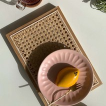 [바보사랑] 라탄 케인 원목트레이 오크 월넛 북미산 하드우드 주문제작 상품, 종류:화이트오크(백참나무), 상세 설명 참조