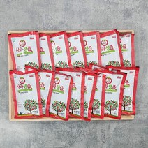 100%국내산 경북문경 꿀사과즙 생과즙 120ml 50포, 100포, 100%국산생사과즙