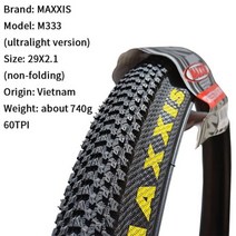 Maxxis-M333 페이스 Mtb 자전거 타이어 26*1.95 26*2.1 27.5 X1.95 27.5x2.1 29x2.1 29er 산악 스틸 와이