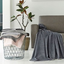 비컨디자인 뱀부 멜로스티치 썸머 블랑켓, 화이트