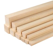 가벽 재단 합성 각목 목재 각기목 소송 방부목 한치각, 소나무 4cmX5cm 길이 60cm 4개입