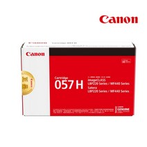 캐논 정품인증 MF 442dw 토너 검정 CRG-057H 평균 10000매, 1개