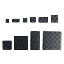 우드러쉬 각속 각파이프캡 75x75 10개set