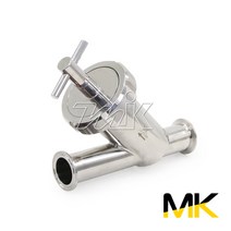 MK 쎄니타리 스트레너 2페럴 SUS304 Y형 (외통) (20603), 1개