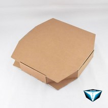 KLB-12인치 팔각 무지 피자박스 피자배달 피자포장 전박스 부침개상자 파이 부침개 포장 100장, 100개