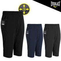 에버라스트 트레이닝복 신축성 E-897P 우븐 7부바지 반바지 3종 택1