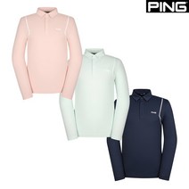 핑 핑(PING) 골프웨어 남성 쿨링 카라 긴팔 티셔츠 111B1TO002_NAMTCO