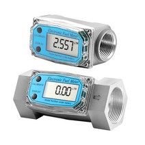flowmeter 플로우메타 액체 유량계 물 등유 메탄올, 1.5인치 터빈 유량계