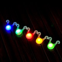 헬로우캠핑 LED 스트링가드 캠핑용품 안전용품 자전거 라이딩 후미등, 옐로우, 1개