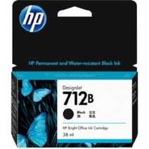 HP 정품플로터잉크 3ED28A HP DJ T230 T250 T630 T650, Black
