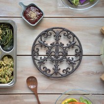 빈티지 주물 냄비 받침대 주방소품