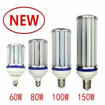 야외가로등 태양광가로등 E26E27E39 E40 2835 60W LED 전구 80W 큰 옥수수 램프 100W 가로등 야드 공장 창, 03 차가운 흰색_15 400LED 150W E40