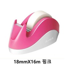 3M 매직테이프토끼디스펜서 810R.18mmX16m/핑크
