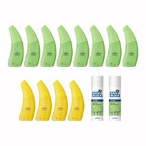 [쇼핑엔티] 바나나 클리너 발수제 더블세트(섬유용 클리너 8 신발용 클리너 4 발수제 2), 없음