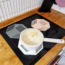 [1+1] 대세주방템 인덕션 보호매트 3color, 핑크, 핑크