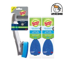 3M 손잡이형 클리너 디시원드 제로스크래치용 (핸들1입+리필5입), 단품, 단품