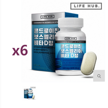 라이프허브 콘드로이친 비타D 정, 60정, 6통