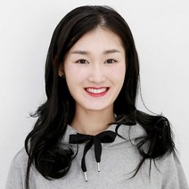 여성가발 반가발 이그저틱, 내츄럴블랙, 단품