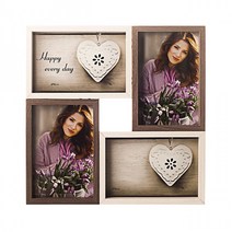 갤러리 인테리어 사진 액자(4X6) (우드) 자격증 다용도 커플앨범 갬성 감사장 돌잔치 결혼사진 인테리어 여행