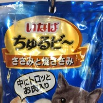 셀럽하우스 이나바 차우츄르 구운 닭가슴살 반려묘 사료 10gX4P, 기본상품