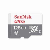 샌디스크 울트라 마이크로 SD카드 QUNR, 128GB