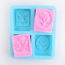 캔들이케아 4구 카네이션 비누 몰드