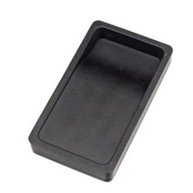 고급 벼루 돌벼루 서예용품 단계연 학생 서예 양면 경량 휴대용, Black