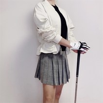 [골프퀸카] 셔링 점퍼 골프바람막이 여성골프웨어