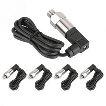 G1/4 실리콘 압력 트랜스듀서 변환기 수성 가스 오일 4-20mA 출력 0-1.6MPA 압력 범위 압력 게이지 변환기, 0-0.5MPA