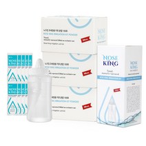 노즈킹 코세척기 세트 + 코세척분말 (100포X3개) 무배