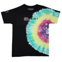 [정품] Travis Scott Astroworld Festival Run Tie Dye TEE 티셔츠 Black 335257