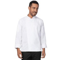 Chef Works 서스테너블 하트포드 셰프 코트 화이트 M, XX-Large, White