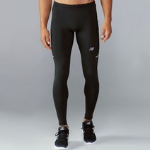 뉴발란스 남성 검정 타이즈 그래픽 레깅스 헬스타이츠 짐웨어 언더레이어 컴프레션