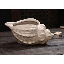 틀밭 대형화분도매 상추수경재배 키큰화분 난화분 콩분 플분 행인화분 삽목상자 슬릿분 크리 에이 티브 거친 도자기 화분 쉘 모양 세라믹 즙이 많은 식물 냄비 홀더 요정 정원 선인장, 06