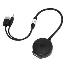차량용스피커 자동차 무선 블루투스 오디오 AUX 및 USB 음악 어댑터 케이블 BMW 미니 쿠퍼용