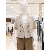 ab.f.z [ab.f.z] 테일러드카라더블버튼숏자켓 (KSW5QJ02G)
