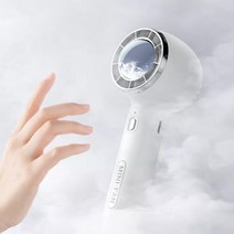 2022 초강력한 바람 무선 충전식 미니 핸디 휴대용 탁상용 1인 에어컨 선풍기