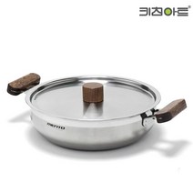 키친아트 24cm 전골 냄비 만두 캠핑 인덕션 1인샤브샤브 밀푀유나베냄비, 단품, 단품