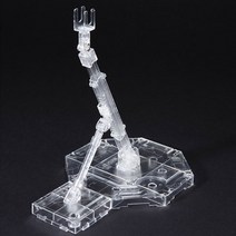 반다이 건담 액션베이스 스탠드 1형 Bandai Gundam Action Base 1 Display Stand MG HG HGUC (1/100 Scale. 1/144 Scale), 클리어(투명/CLEAR)