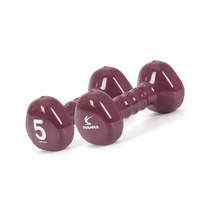 핑크덤벨 여자아령 뎀벨 미니아령 pvc아령 5kg