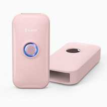 북스캐너 Eyoyo 미니 1D 블루투스 바코드 스캐너 케이스 포함 휴대용 2.4G 동글 및 USB 유선 도서 리더 이, 02 Pink 1D Scanner
