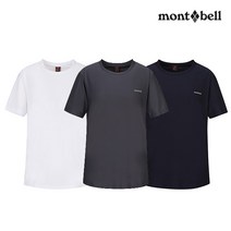 [몽벨][본사직영]남녀공용 냉감 기능성 티셔츠 3PCS세트 등산/테니스/골프/작업복
